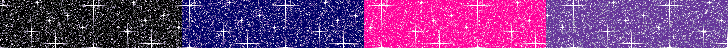 Background Samples: Cross Glitter - Black, Blue, Pink, Purple