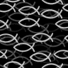 Animated Ichthys (fish) Background (Black)