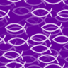 NonAnimated Ichthys (fish) Background (Purple)