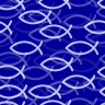 NonAnimated Ichthys (fish) Background (Blue)