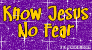 Know Jesus No Fear (Purple)