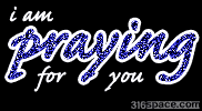I am Praying for You (Blue)