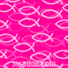 Ichthys (Christian fish symbol) Icon (Pink)